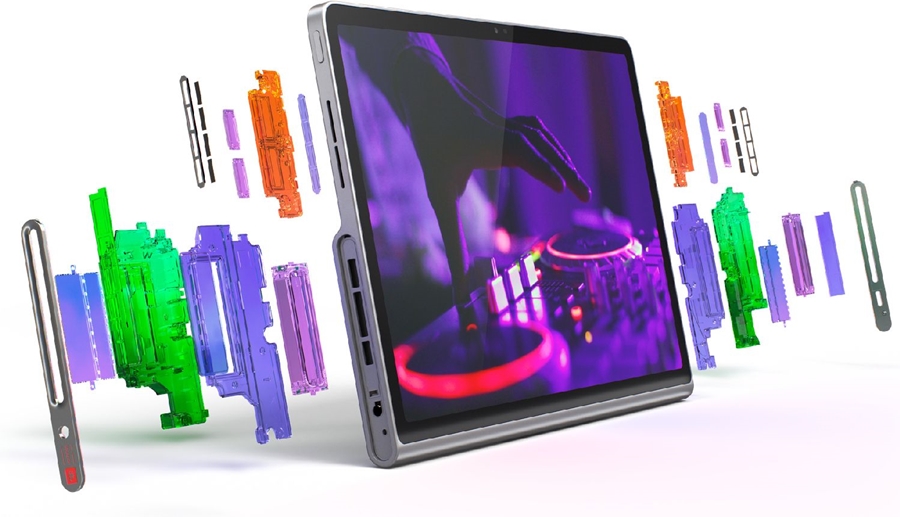 Lenovo Tab Plus 128GB WiFi met grijze sleeve  19