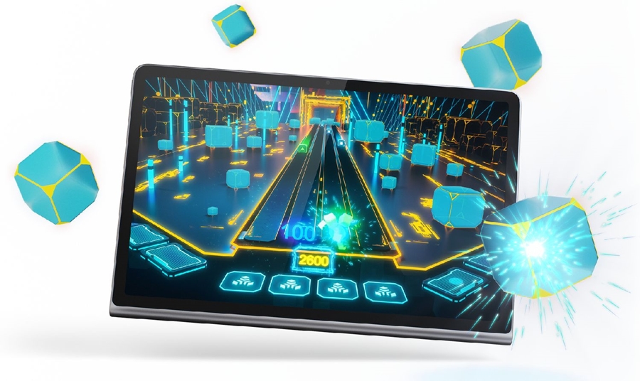 Lenovo Tab Plus 128GB WiFi met grijze sleeve  24