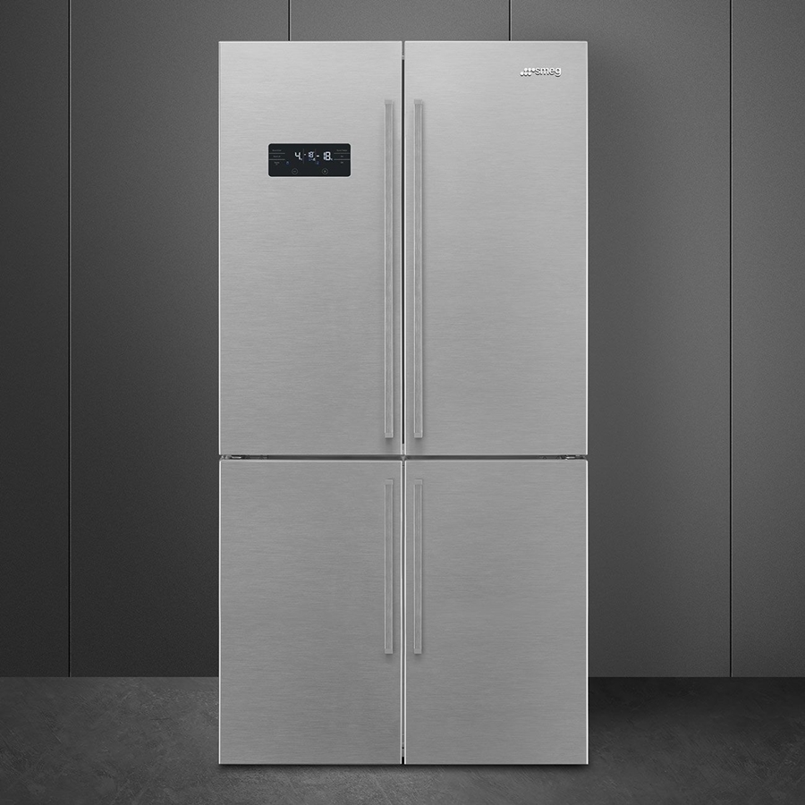 SMEG FQ60XDAIE Vrijstaande Amerikaanse Koelkast - Inox 2