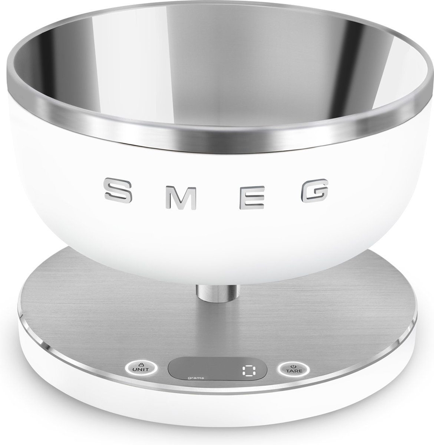 SMEG KSC01WHMWW Keukenweegschaal - Mat Wit 1