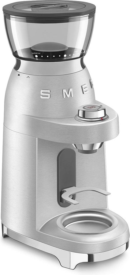 SMEG CGF02SSEU Koffiemolen 50's Style - Aluminium 2