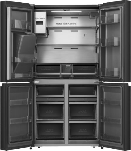Hisense RQ760N4IFE Cross Door Amerikaanse Koelkast - Koel-vriescombinatie  11