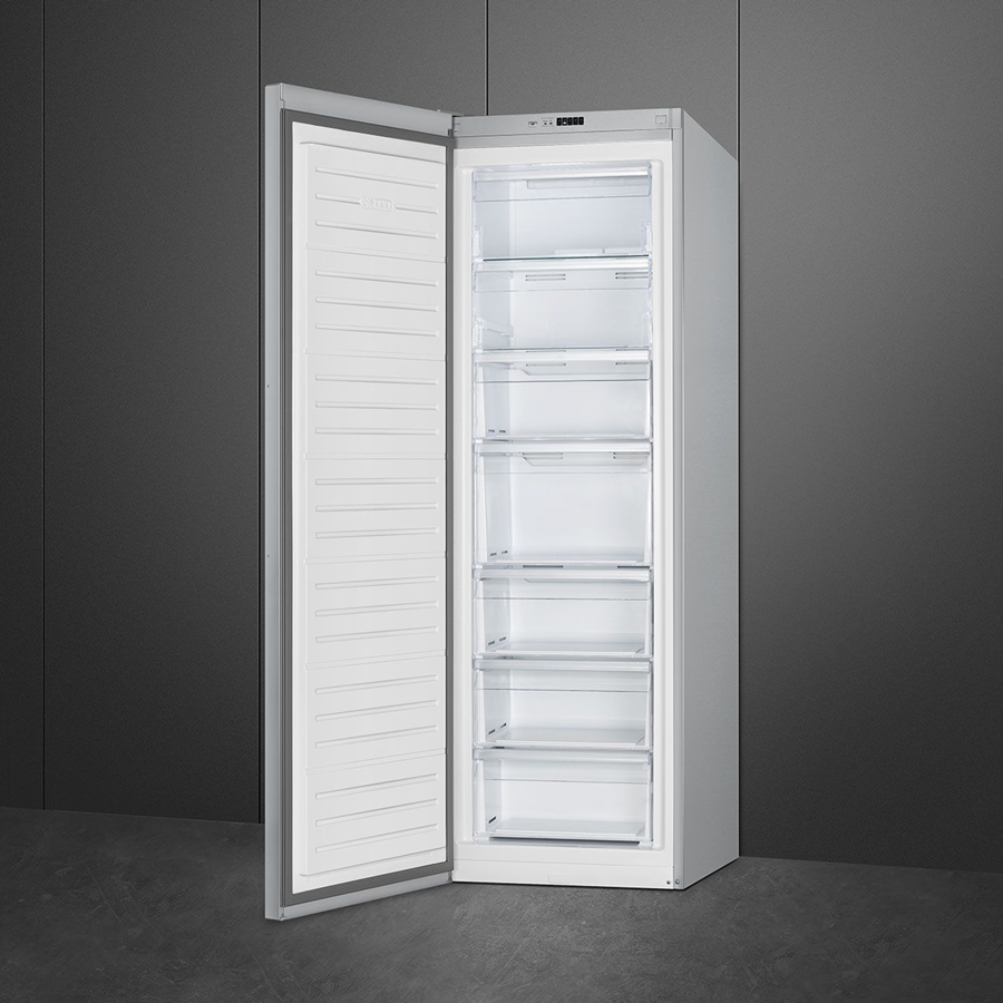 SMEG FF18EN2HX Universeel Esthetisch Vrijstaande Vriezer - Enkeldeurs 1