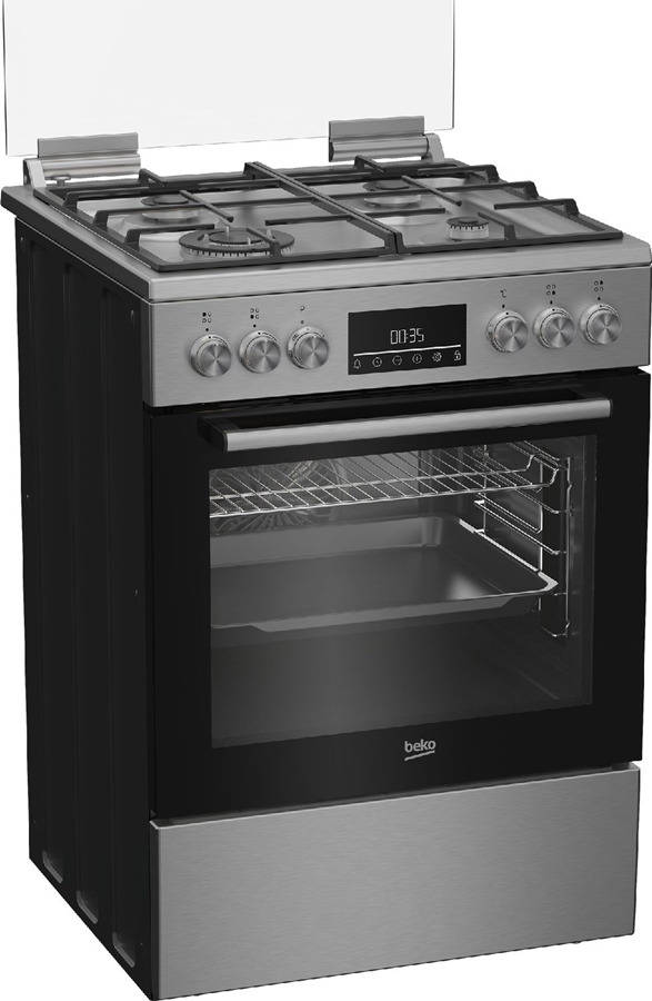 Beko FBE6133XS NL Hetelucht Vrijstaand Fornuis - 60 cm 2