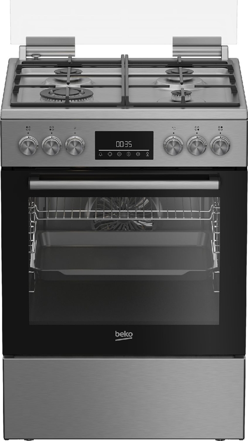 Beko FBE6133XS NL Hetelucht Vrijstaand Fornuis - 60 cm 1