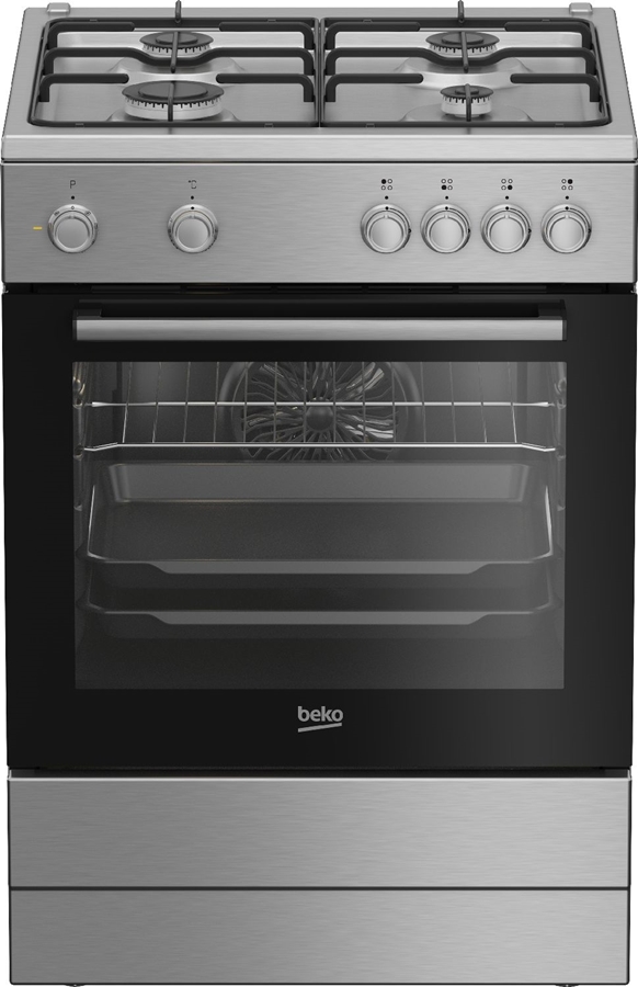 Beko FBM6202XNL AeroPerfect Multifunctioneel Vrijstaand Fornuis - 60 cm  1