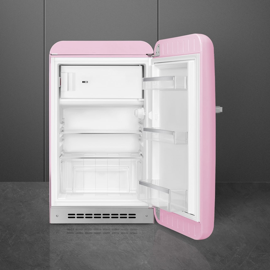 SMEG FAB10RPK6 Vrijstaande Koelkast 50's Style - Roze 2