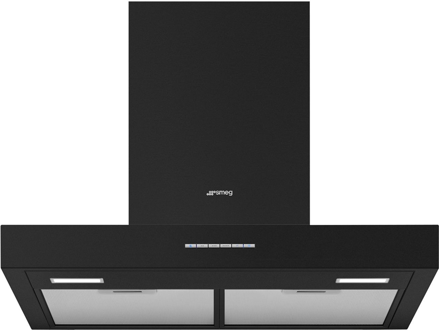 SMEG KBT600MB Universeel Esthetisch Wandkap - 60 cm - Mat Zwart 1