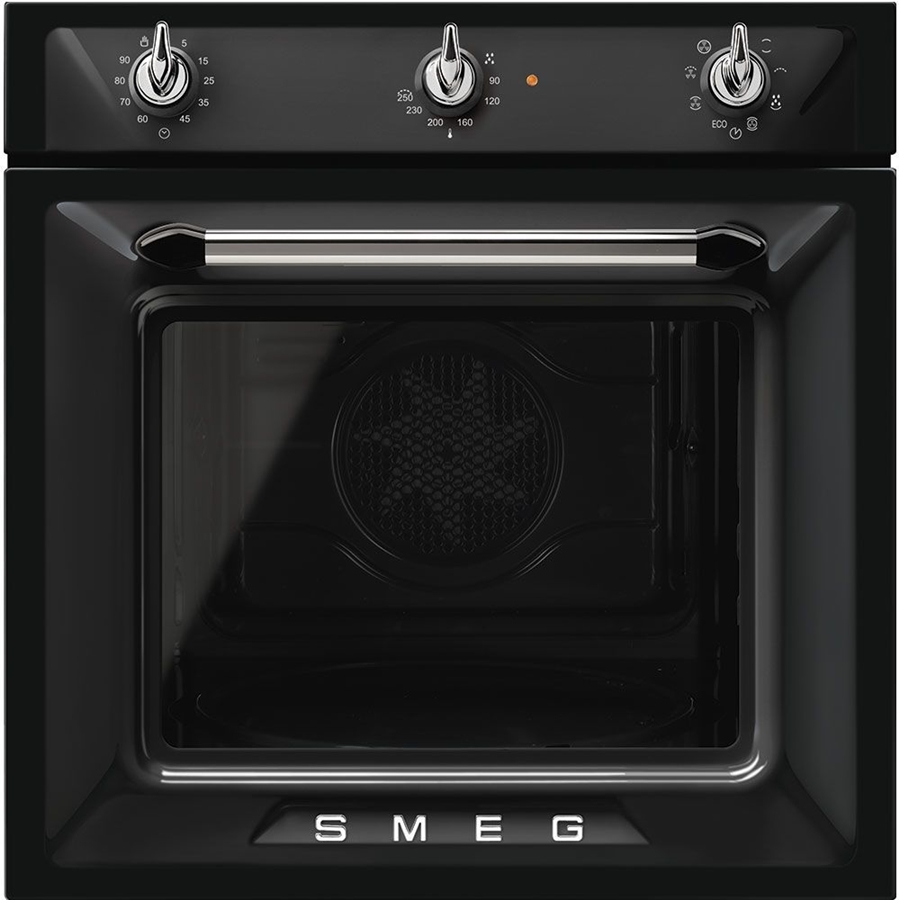 SMEG SF6905N1 Victoria Esthetisch Thermogeventileerde Inbouw Oven - 60 cm - Zwart 1