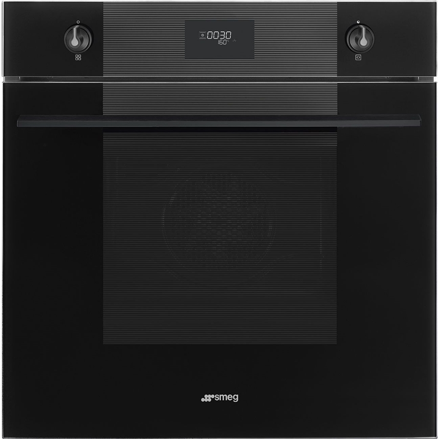 SMEG SF6101TB3 Linea Esthetisch Thermogeventileerde Inbouw Oven - 60 cm - Zwart  1