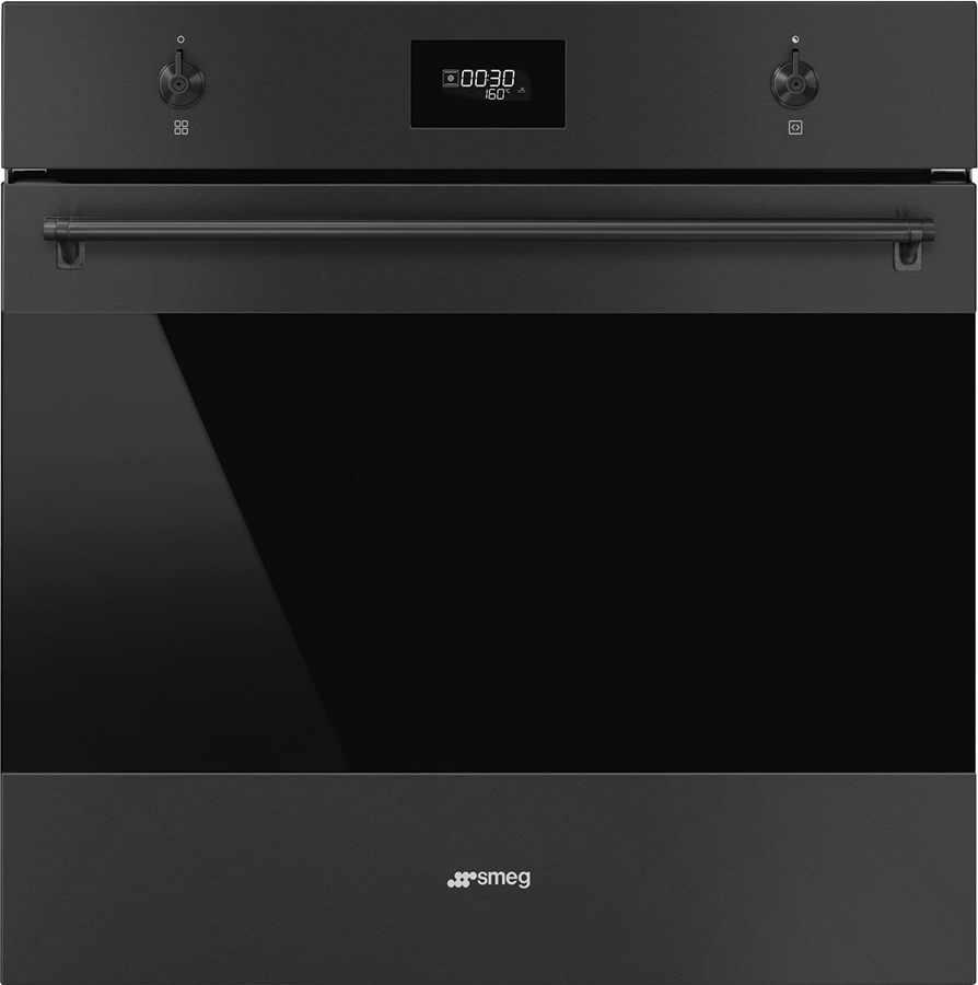 SMEG SF6301TN Classici Esthetisch Thermogeventileerde Inbouw Oven - 60 cm - Zwart  1
