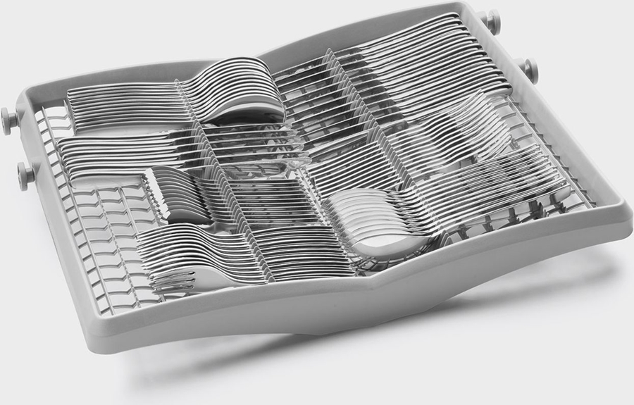 SMEG STL332CH Universeel Esthetisch Inbouw Vaatwasser - 60 cm - Zilver 2