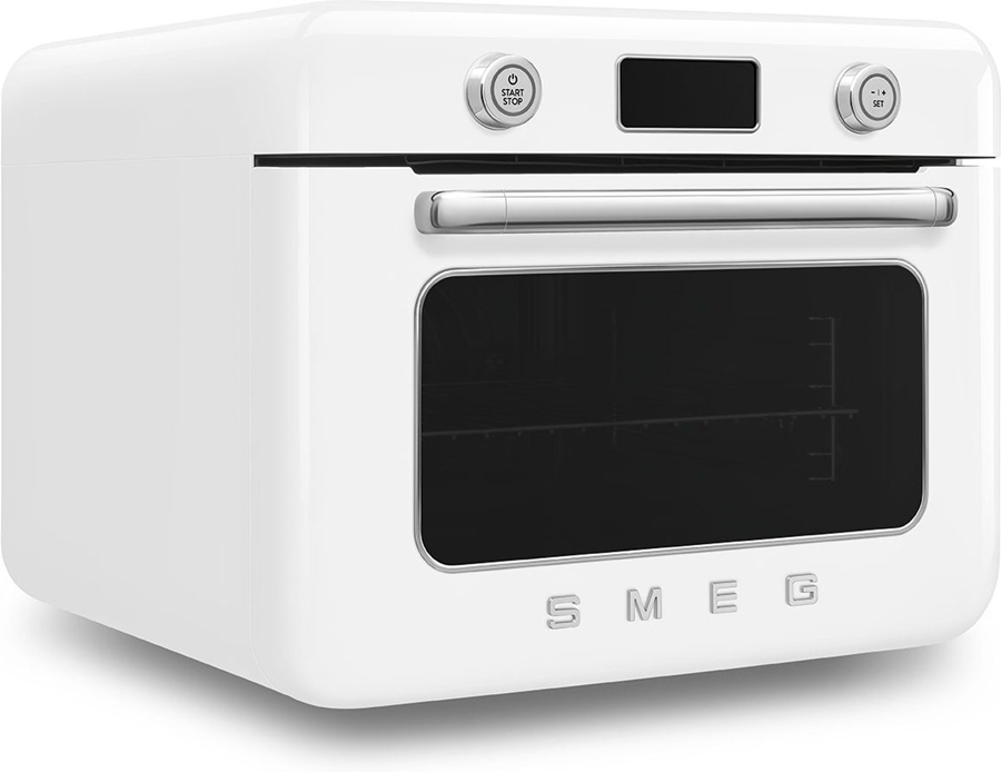 SMEG COF01WHEU Vrijstaande Combi Stoomoven 50's Style - Glanzend Wit 8