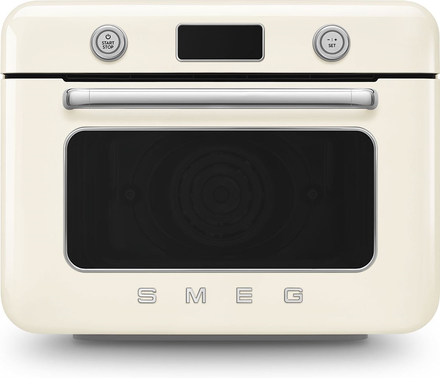 SMEG COF01CREU Vrijstaande Combi Stoomoven 50's Style - Glanzend Crème 1