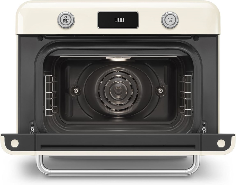 SMEG COF01CREU Vrijstaande Combi Stoomoven 50's Style - Glanzend Crème 5