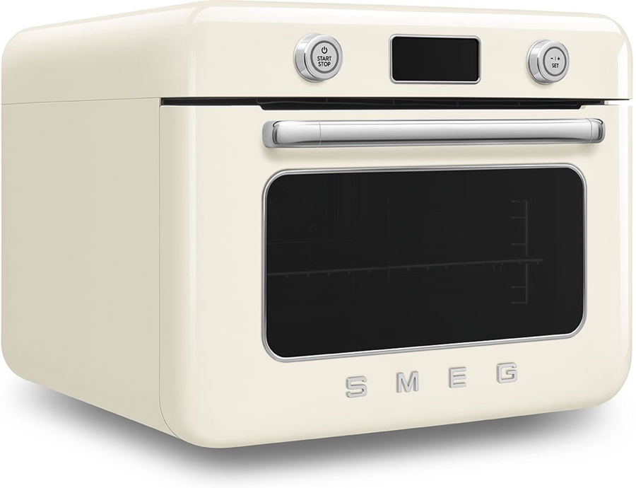 SMEG COF01CREU Vrijstaande Combi Stoomoven 50's Style - Glanzend Crème 8