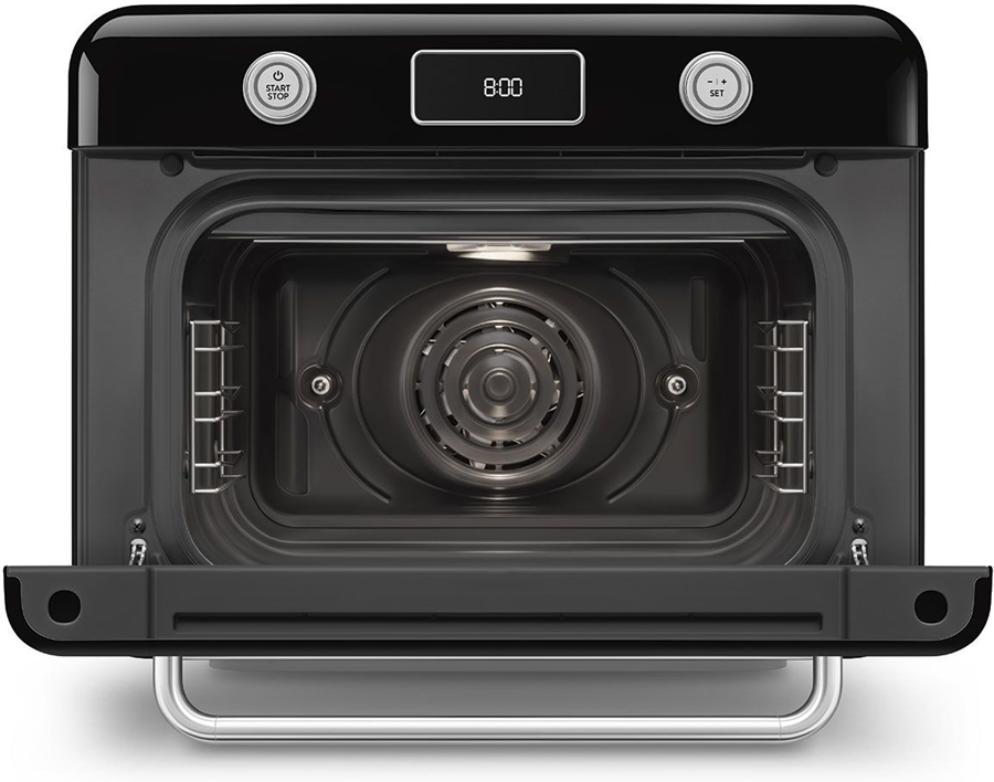 SMEG COF01BLEU Vrijstaande Combi Stoomoven 50's Style - Glanzend Zwart  5