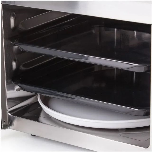 Sharp R971INW Combimagnetron - Inox / Zilver  3