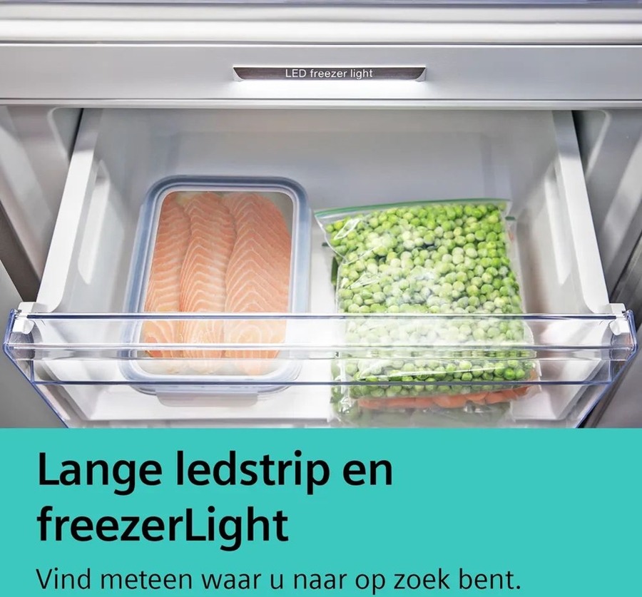 Siemens KI86NEDD0 iQ500 extraKlasse Inbouw Koel-vriescombinatie 9