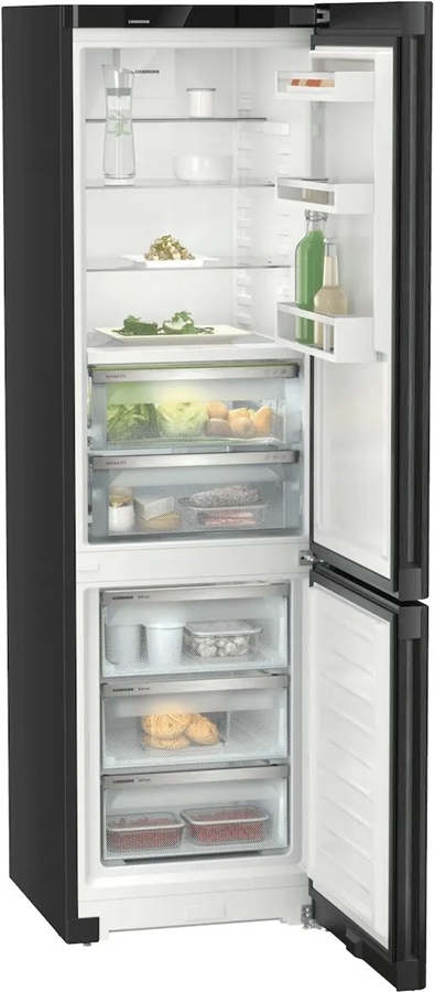 Liebherr CBNbdc 573i Plus BioFresh NoFrost Koel-vriescombinatie - Blacksteel 1