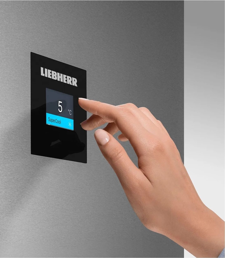 Liebherr CBNbdc 573i Plus BioFresh NoFrost Koel-vriescombinatie - Blacksteel 7