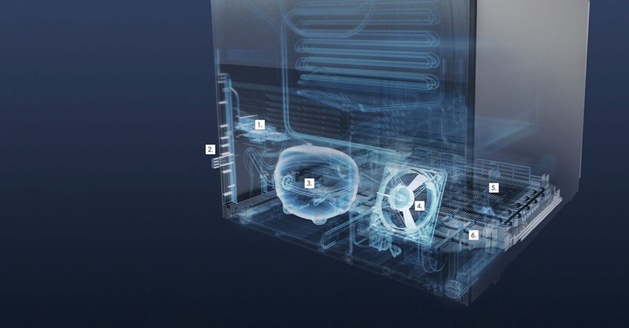 Liebherr CNgwc 5723 Plus NoFrost Koel-vriescombinatie 12