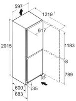 Liebherr CNgwc 5723 Plus NoFrost Koel-vriescombinatie 27