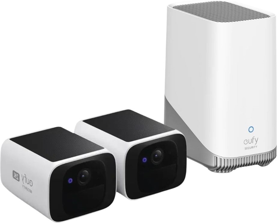 Eufy SoloCam S220 2-pack + HomeBase 3 1