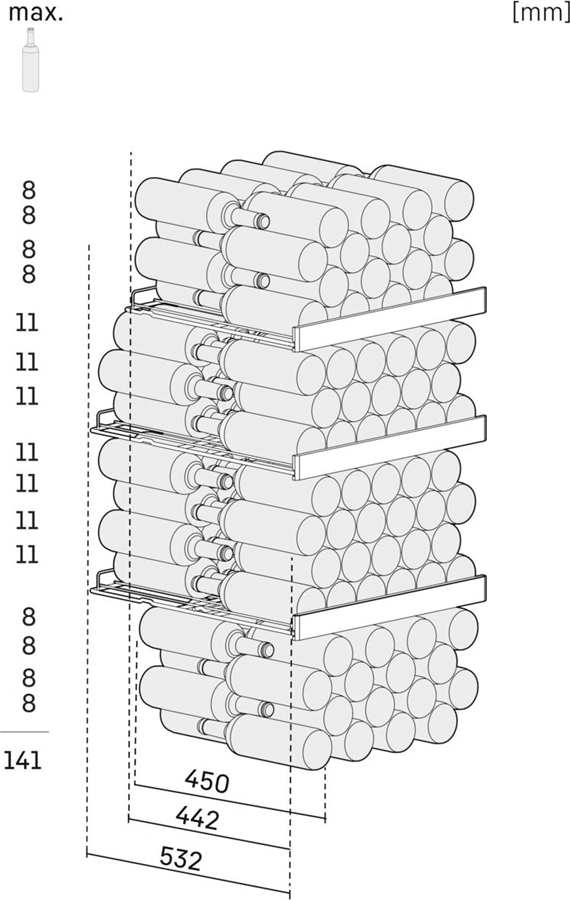 Liebherr WPbl 4201 GrandCru Wijnkast 4