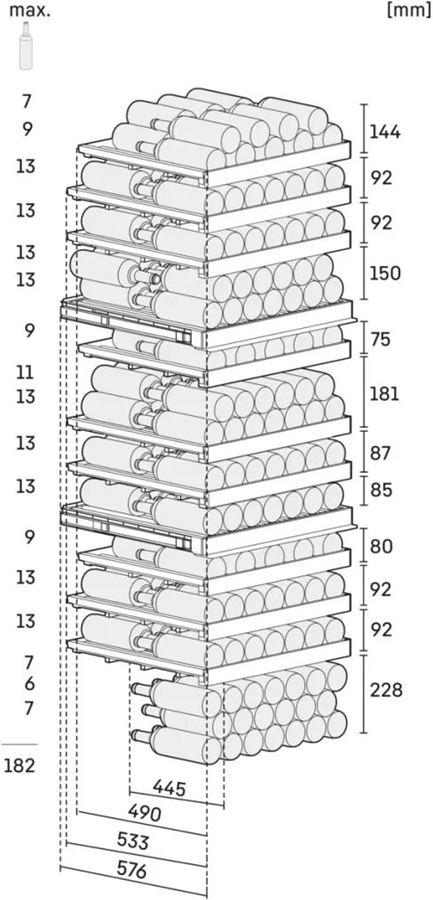 Liebherr WPgbi 7473-20 Vinidor Selecion Wijnklimaatkast 4