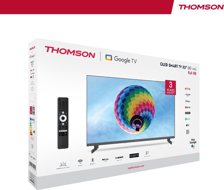 Thomson 32QG4S14 QLED Smart Google TV 12