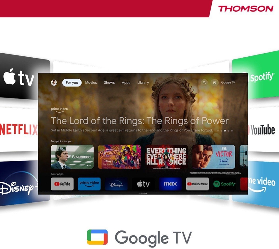 Thomson 32QG4S14 QLED Smart Google TV 7