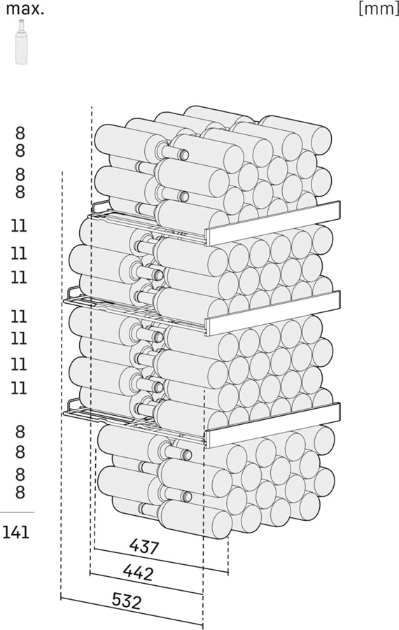 Liebherr WSbl 4201 GrandCru Wijnkast 4