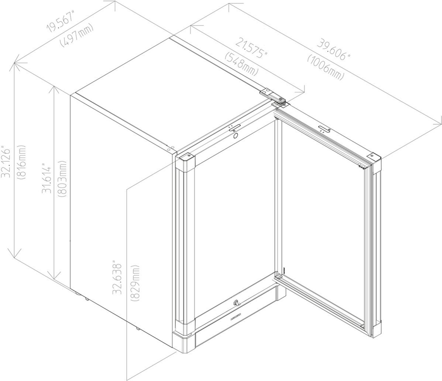 Liebherr BCv 1103 Premium Variant 744 Minibar Koelkast 4