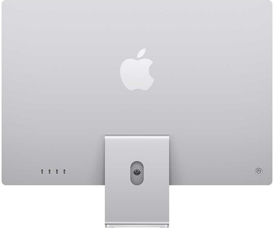 Apple iMac 24" Zilver (2024) - M4 chip 10 CPU/GPU 24GB RAM 512GB SSD 2