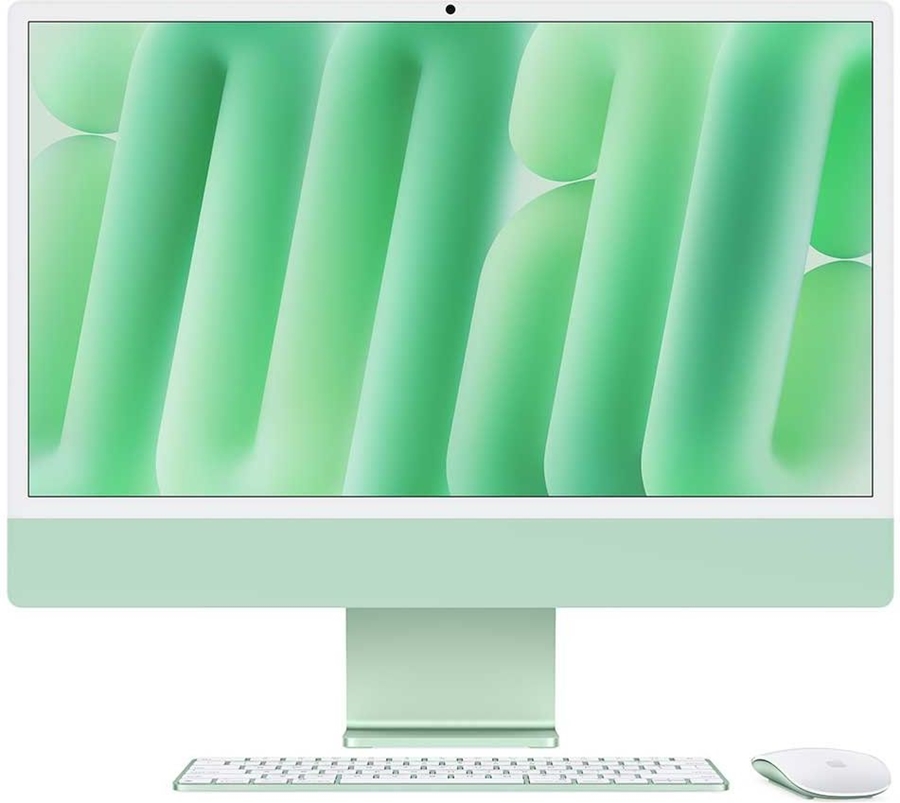 Apple iMac 24" Groen (2024) - M4 chip, 10 CPU/GPU, 24GB/512GB SSD 1