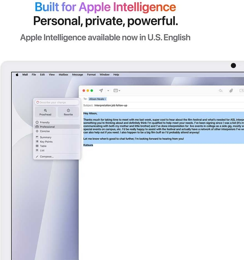 Apple iMac 24" Zilver (2024) – M4 chip, 10 CPU/GPU, 16GB/512GB SSD 4