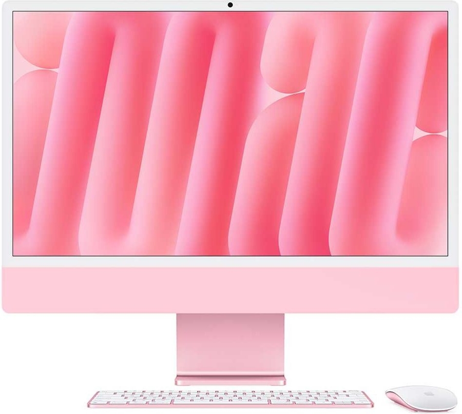 Apple iMac 24" Roze (2024) – M4 chip, 10 CPU/GPU, 16GB/512GB SSD 1