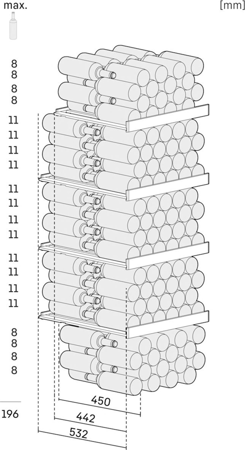 iebherr WPbli 5031 GrandCru Selection Wijnkast 5