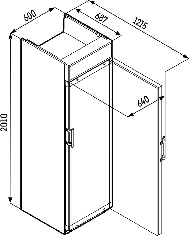 Liebherr FKDv 4211 Comfort Displaykoelkast  4