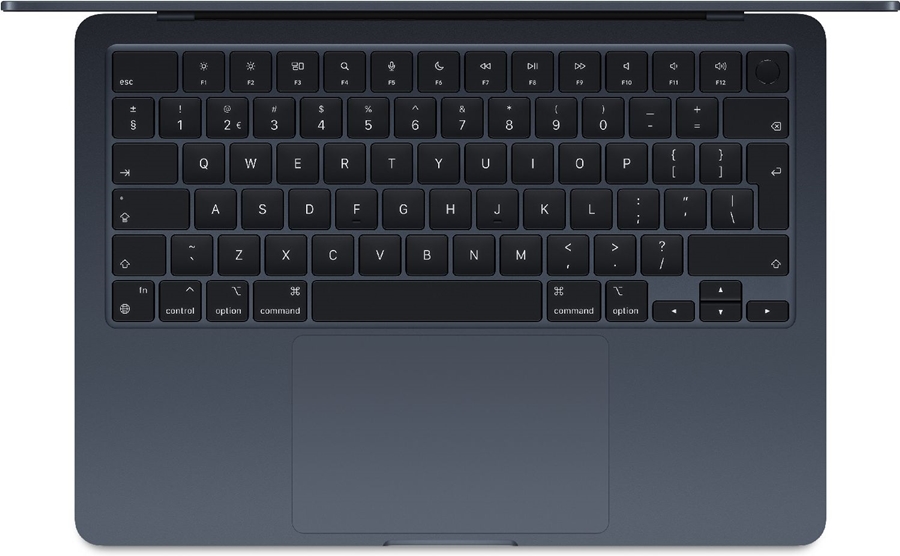 Apple MacBook Air 13” Middernacht (2024) – M2 chip, 8 CPU/GPU, 16GB/256GB 2