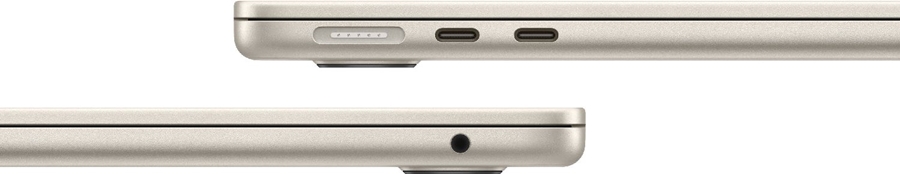 Apple MacBook Air 13” Sterrenlicht (2024) – M2 chip, 8 CPU/GPU, 16GB/256GB 6