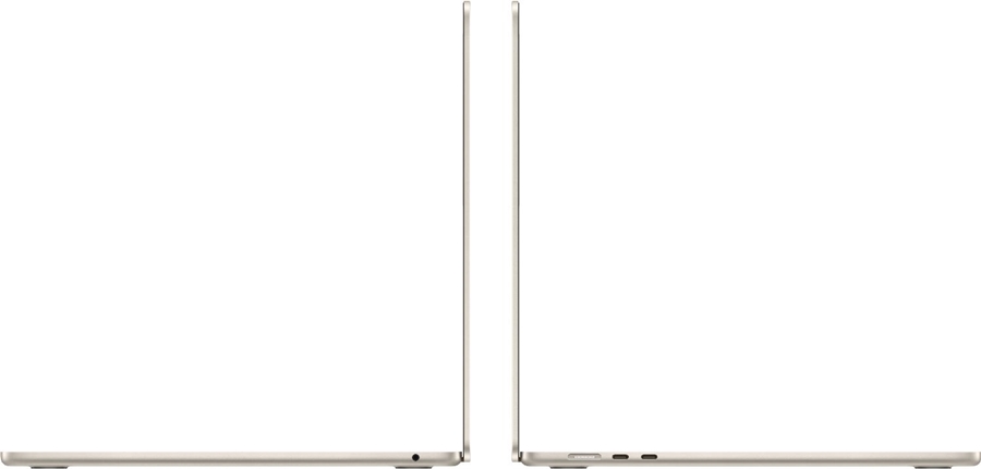 Apple MacBook Air 15” Sterrenlicht (2024) – M3 chip, 8 CPU/10GPU, 24GB/512GB 3