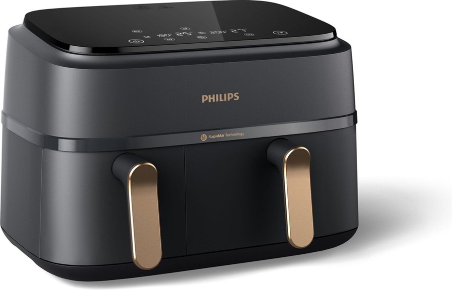 Philips NA352/04 3000 Serie Airfryer - Heteluchtfriteuse met 2 Manden 2