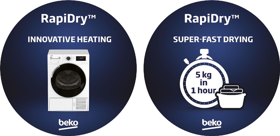 Beko B5T68247T Hybrid 2.0 Warmtepompdroger 8