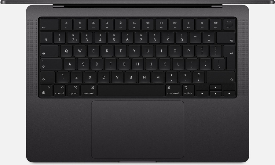 Apple MacBook Pro 14” Spacezwart (2024) – M4 Pro chip, 12-core CPU/16-core GPU, 24GB/512GB 2