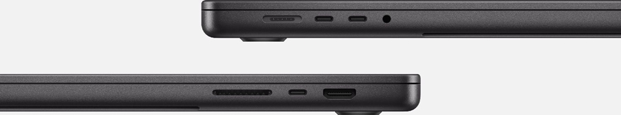 Apple MacBook Pro 16” Spacezwart (2024) – M4 Max chip, 14-core CPU/32-core GPU, 36GB/1TB 4