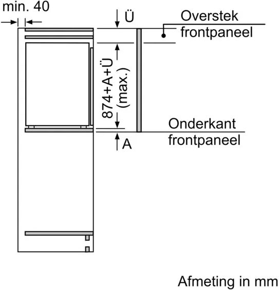 Siemens KI21REDD1 iQ500 extraKlasse Inbouw Koelkast 8