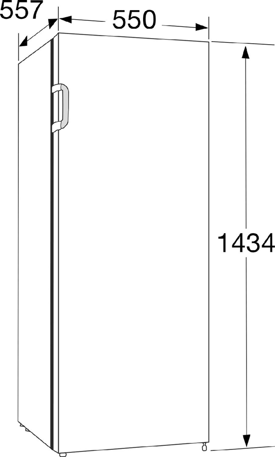 ETNA VV6143NWIT Vrieskast 7