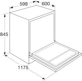 ETNA VWV142RVS Vaatwasser 4